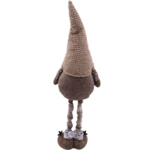 Pitic decorativ cu căciulă, păpușă din material textil pentru decorarea interioară