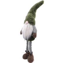 Figurină decorativă pitic cu barbă și căciulă