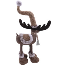 Elan decorativ cu pălărie ca decorațiune de Crăciun