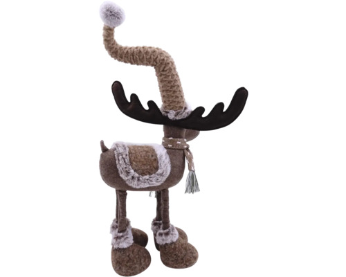 Elan decorativ cu pălărie ca decorațiune de Crăciun