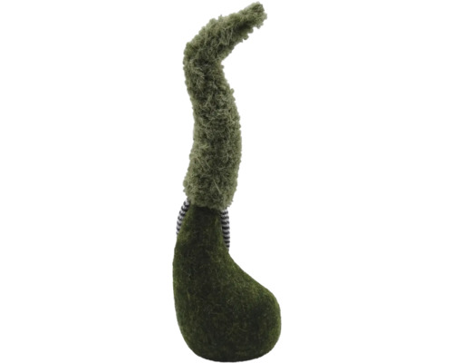 Figurină decorativă din mușchi cu căciulă