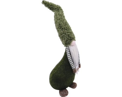 Figurină decorativă de pitic cu barbă și căciulă