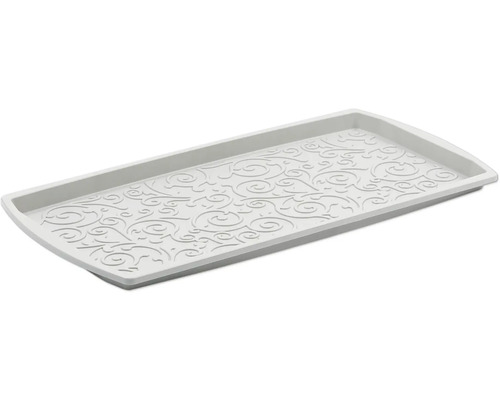 Tavă dreptunghiulară pentru scurgerea pantofilor cu model