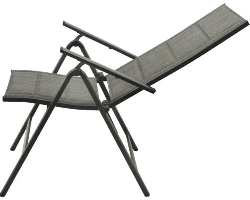 Șezlong de grădină cu spătar reglabil