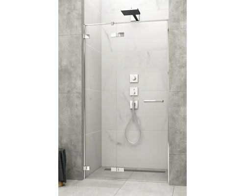 Ușă de nișă batantă Radaway Arta DWJ II, 60Rx200 cm, profil crom Cabină de duș la nivelul solului cu pereți de sticlă și accesorii