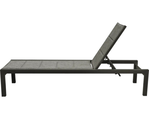 Șezlong de exterior cu spătar reglabil