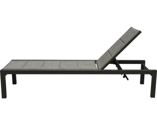 Șezlong de grădină reglabil din metal