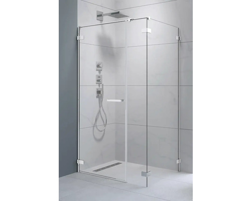 Ușă duș pentru perete lateral batantă Radaway Arta KDS I, 60Rx200 cm, profil crom