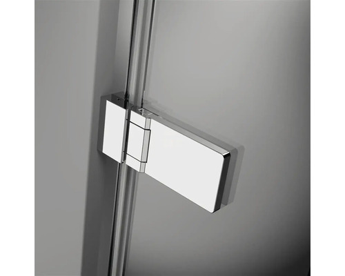 Imagine detaliată a unei feronerie metalice pentru cabină de duș