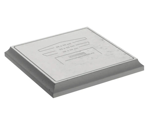 Capitel cu picurător STAR STONE 33x33x4 cm silver | HORNBACH