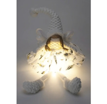 Figurină decorativă înger cu iluminare