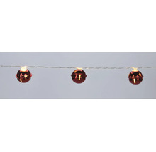 Șir de lumini cu clopoței roșii