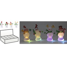 Figurine luminoase cu tematică de Crăciun cu cutie de depozitare