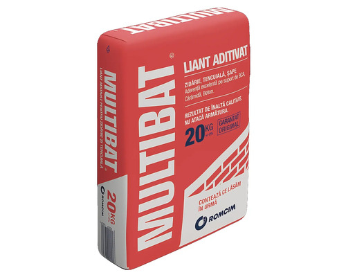 Sac de mortar de zidărie MULTIBAT de 20 de kilograme