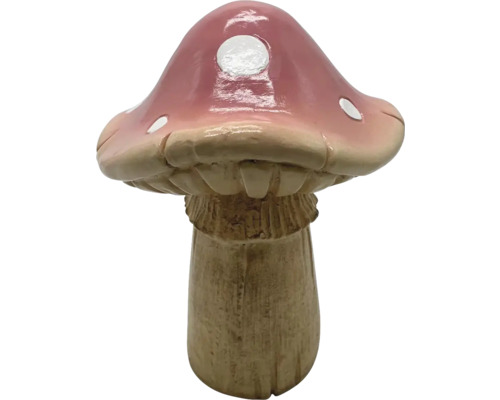 Ciupercă decorativă de grădină din ceramică