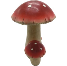 Ciupercă decorativă Lafiora 26x23,5x37 cm roșu