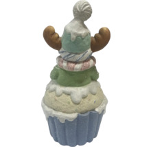 Reniu decorativ pe figurină de brioșă pentru decorațiuni de Crăciun