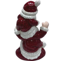 Figurină Moș Crăciun din rășină sintetică