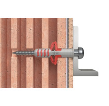 Dibluri cu șurub nailon Fischer DuoSeal 8x48mm TX20, 25 bucăți