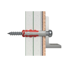 Dibluri cu șurub nailon Fischer DuoSeal 8x48mm TX20, 25 bucăți