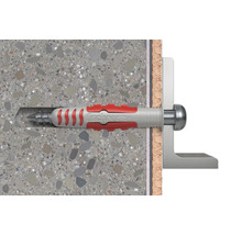 Dibluri cu șurub nailon Fischer DuoSeal 8x48mm TX20, 25 bucăți