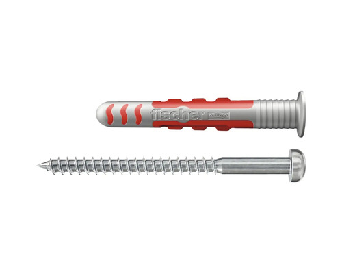 Dibluri cu șurub nailon Fischer DuoSeal 6x38mm TX20, 50 bucăți Dibluri Fischer cu șurub