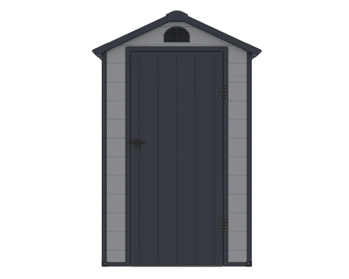 Cabină de grădină cu vedere la ușă