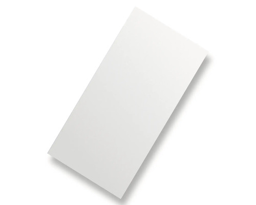 Panou din plastic alb, dreptunghiular