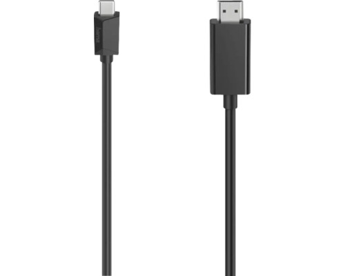 Cablu audio/video USB-C->HDMI Hama Ultra HD 4K 3m negru
