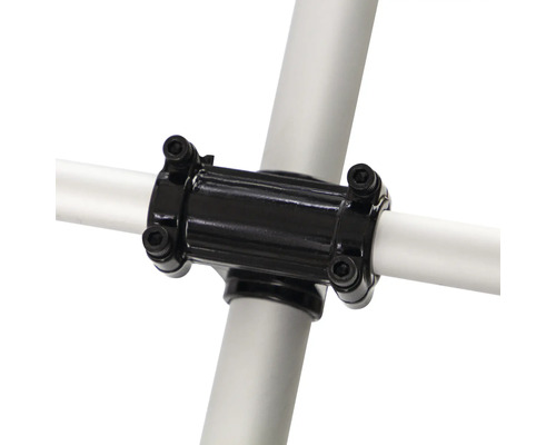 Conector de țeavă cruce pentru conectarea țevilor în construcții