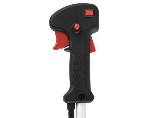 Mâner pentru trimmer de gazon sau motocoasă cu întrerupător și manetă de accelerație