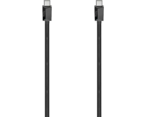 Cablu de date E-Marker USB-C Hama USB-C - USB-C, USB 3.2 Gen 1, 5Gbit/s, 100W 5A 1,5m negru Cablu de date E-Marker USB-C Hama USB-C - USB-C, USB 3.2 Gen 1, 5Gbit/s, 100W 5A 1,5m negru