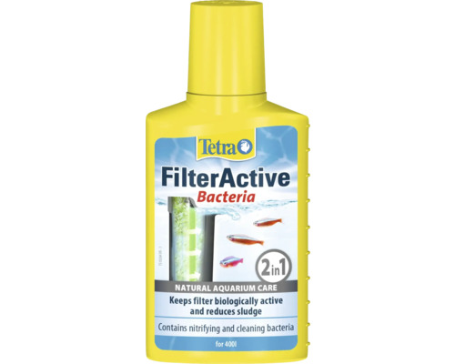Tratament apă acvariu Tetra FilterActive 100 ml Tetra FilterActive Bacteria pentru acvarii de până la 400 de litri