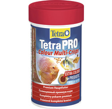 Hranulețe multicolore TetraPro Colour hrană pentru pești într-o cutie