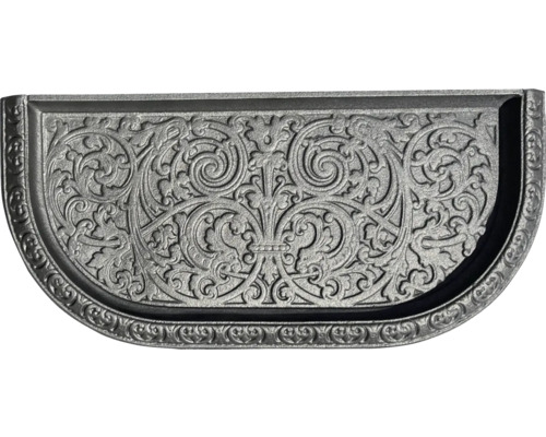Răzuitor de încălțăminte din fontă cu model decorativ