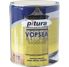 Cutie cu vopsea, cu lac pentru lemn, metal și zidărie