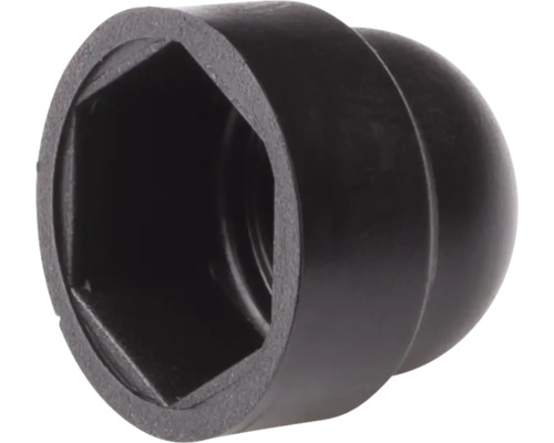 Capace plastic hexagonale pentru țeavă Ø6mm Dresselhaus JD Black Edition, 100 buc. Capac de acoperire din plastic