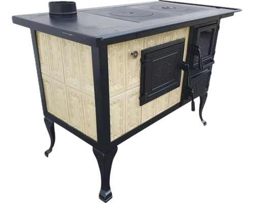 Aragaz pe lemne cu plită și cuptor