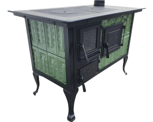 Aragaz pe lemne cu plită și cuptor