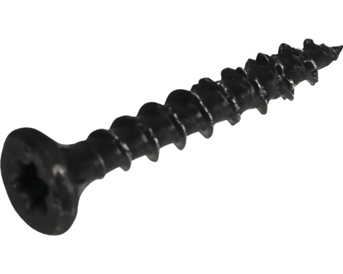 Șuruburi lemn universale Ø3x30mm Dresselhaus JD Black Edition, 100 buc. Un singur șurub negru cu locaș hexagonal intern