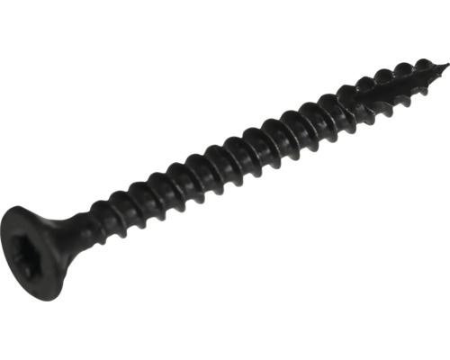 Șuruburi lemn universale Ø4x35mm Dresselhaus JD Black Edition, 100 buc. Șurub negru pentru gips-carton