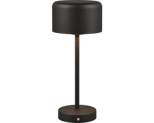 Lampă de masă cu abajur și bază rotundă
