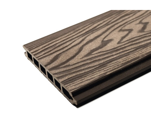 Scândură WPC 3D 20x140x2000 mm wenge | HORNBACH