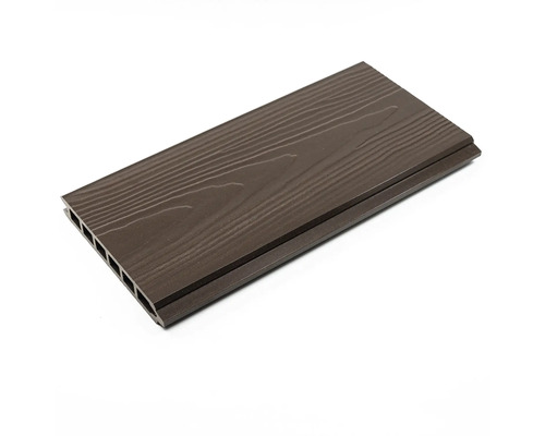 Decking de terasă din plastic cu structură de lemn