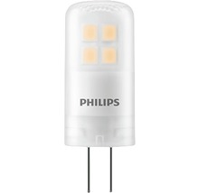 Bec LED Philips G4 1,8W 205 lumeni 12V, formă capsulă, lumină caldă