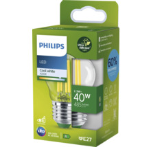 Bec LED Philips, alb rece, 4000 Kelvin, dulie E27