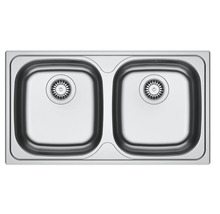 Chiuvetă dublă din oțel inoxidabil pentru bucătărie