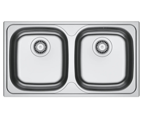 Chiuvetă dublă din oțel inoxidabil pentru bucătărie