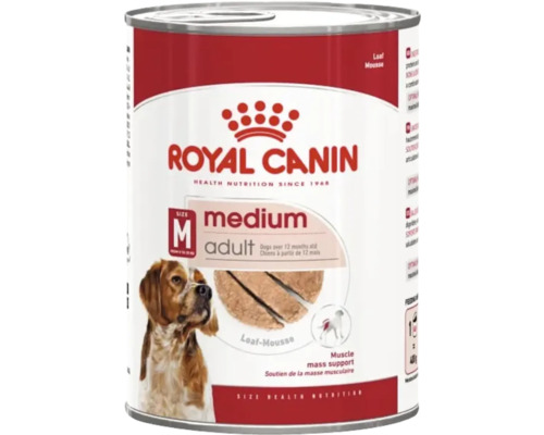 Hrană umedă pentru câini Royal Canin SHN Medium Adult 410 g Conservă hrană câini Royal Canin Medium Adult