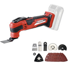 Unealtă multifuncțională cu acumulator Einhell cu accesorii